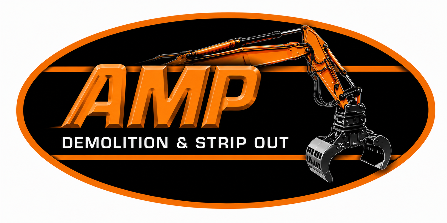 AMP Contractors - Suffolk, Norfolk &amp; wider East Anglia, Demolition, Strip out &amp; Asbestos services 