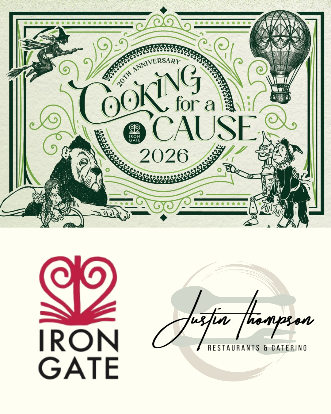 Cooking for a Cause benfiting Irongate