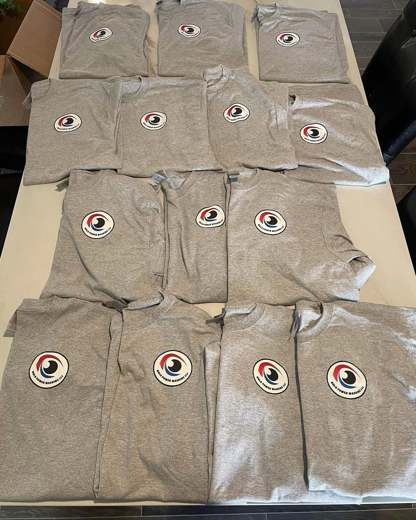 New BOLO shirts for the team! 

bolopowerwashing.com

BOLO - Where you can get a splash of suds while you are at home and on the go!

💦🧽🚗