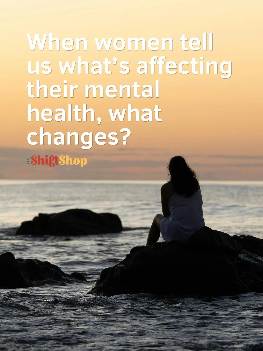 When an organization asks people about their mental health, it takes on a responsibility to consider what their answers require. 

Women may describe workloads that leave little room for recovery, caregiving responsibilities that policies overlook, o
