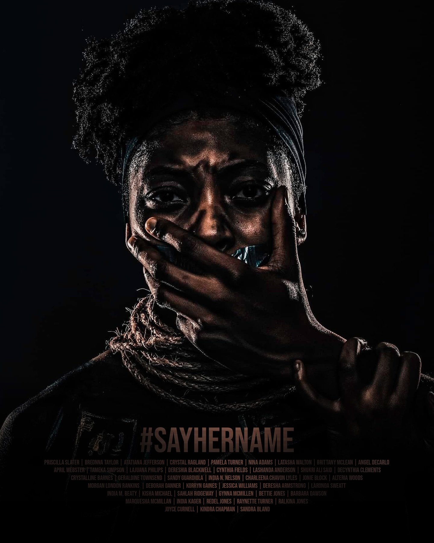 Their voices were silenced. Their names were forgotten. Their lives were stolen.

But we will remember. We will say their names. We will fight for justice.

I won&rsquo;t name them all, but two you know. Sandra Bland was stopped for a traffic violati