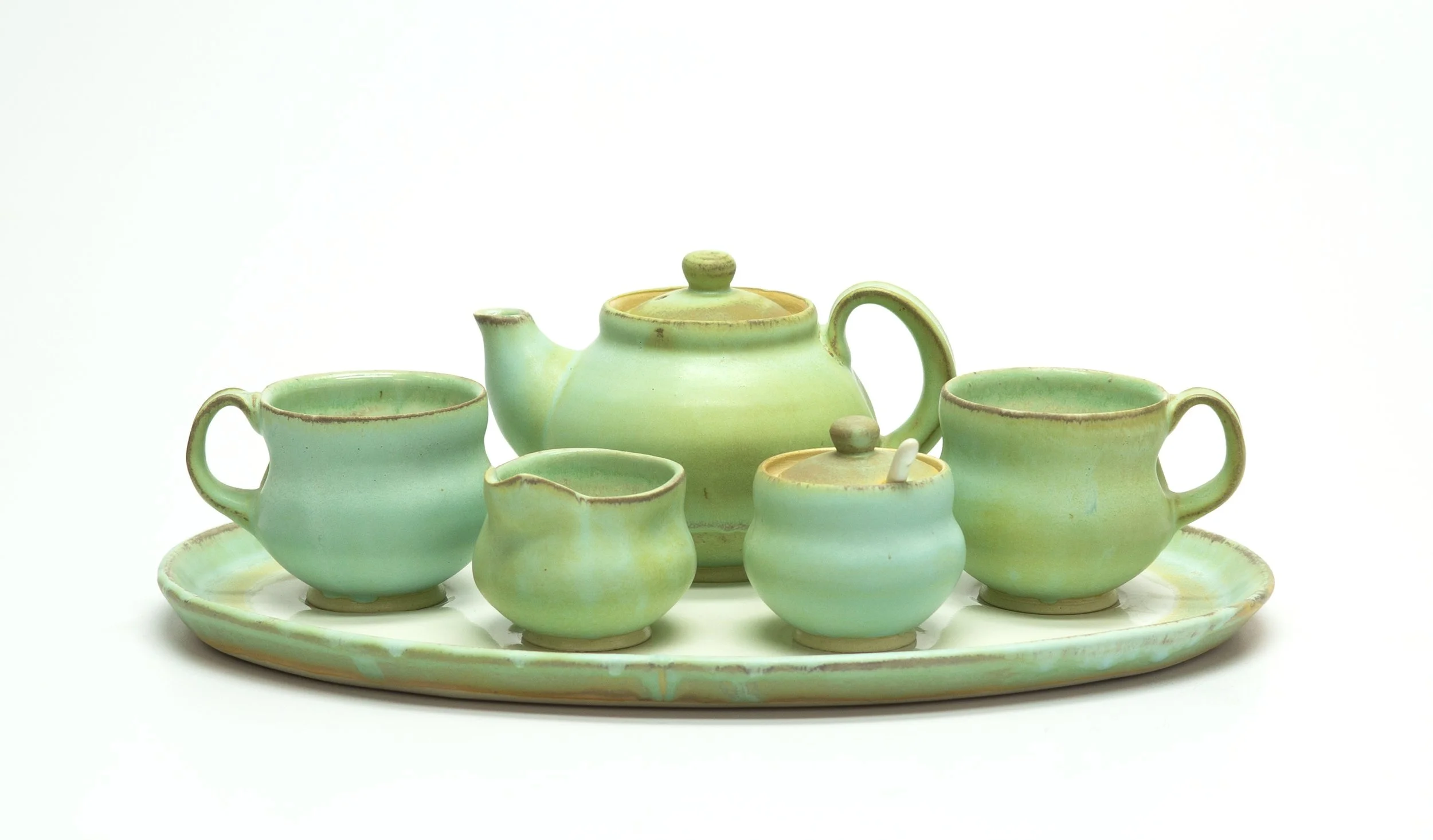 Teapot Set |
2021 |
Porcelain, Glaze