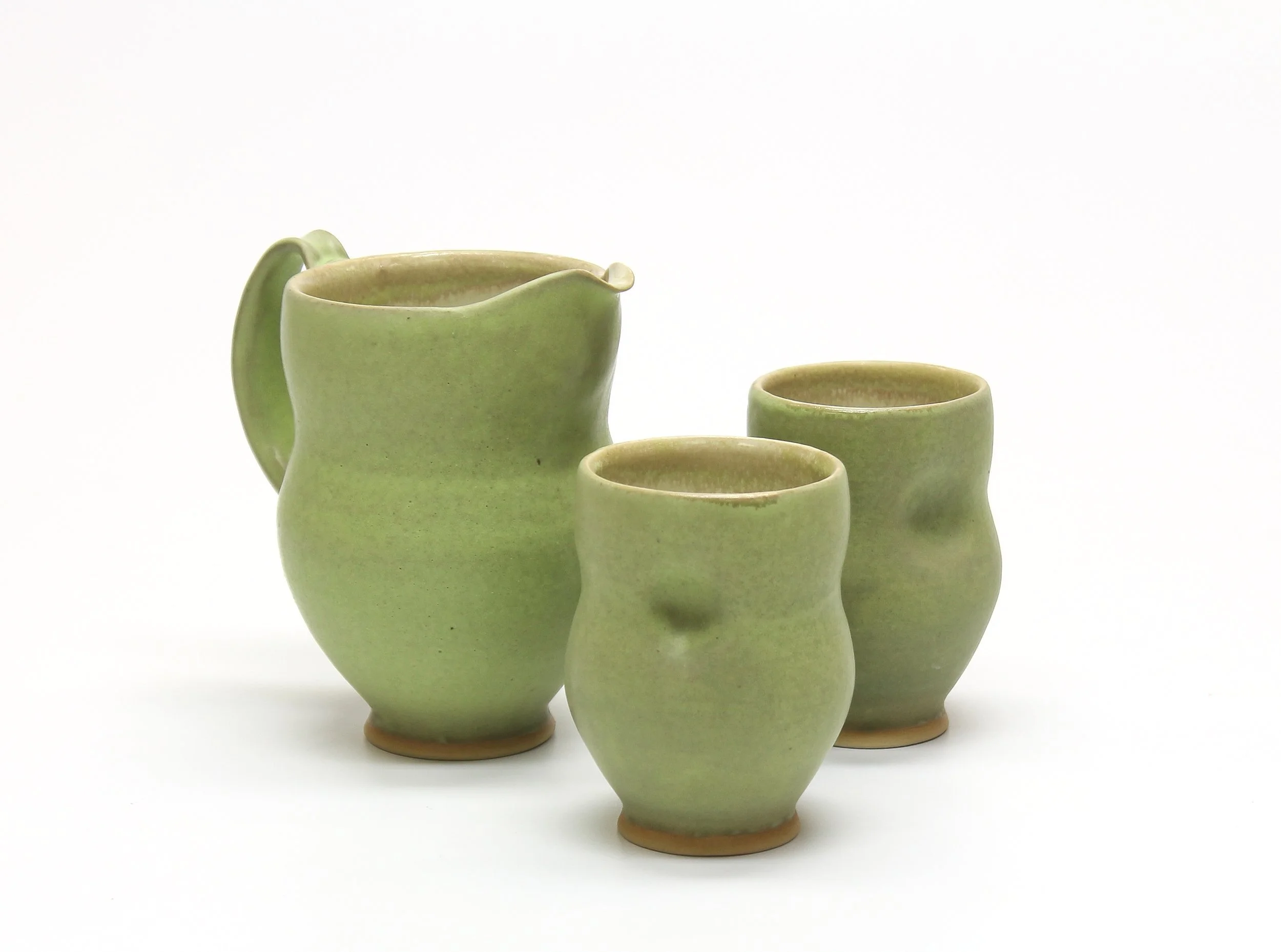 Pitcher Set |
2021 |
Porcelain, Glaze
