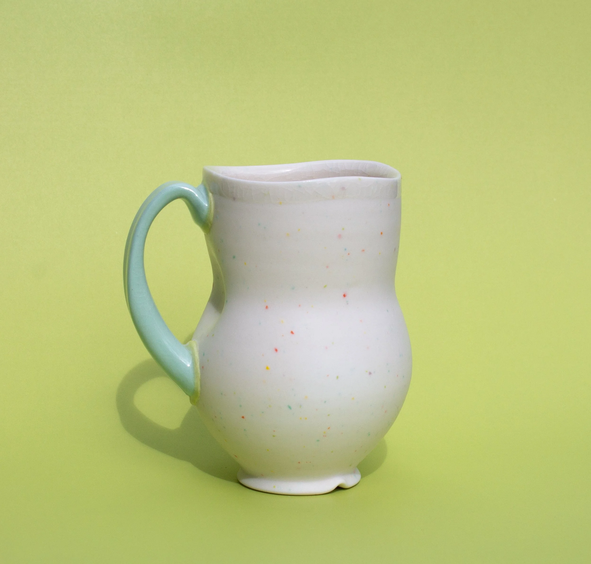 Confetti Mug | 2025 | Pigmented Porcelain, Glaze