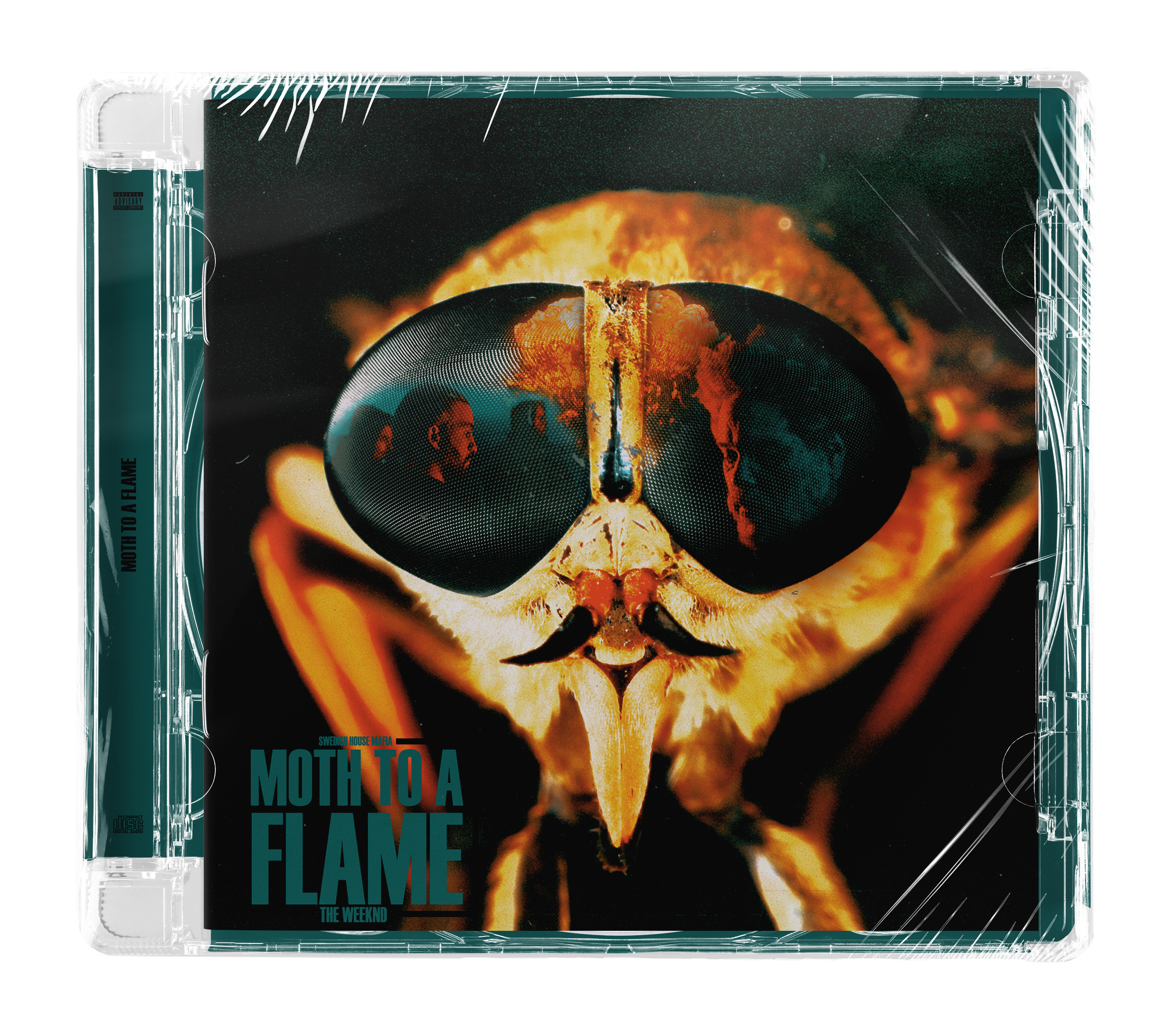 Concept Cover Artwork for The Weeknd & Swedish House Mafia's single "Moth to a Flame"
