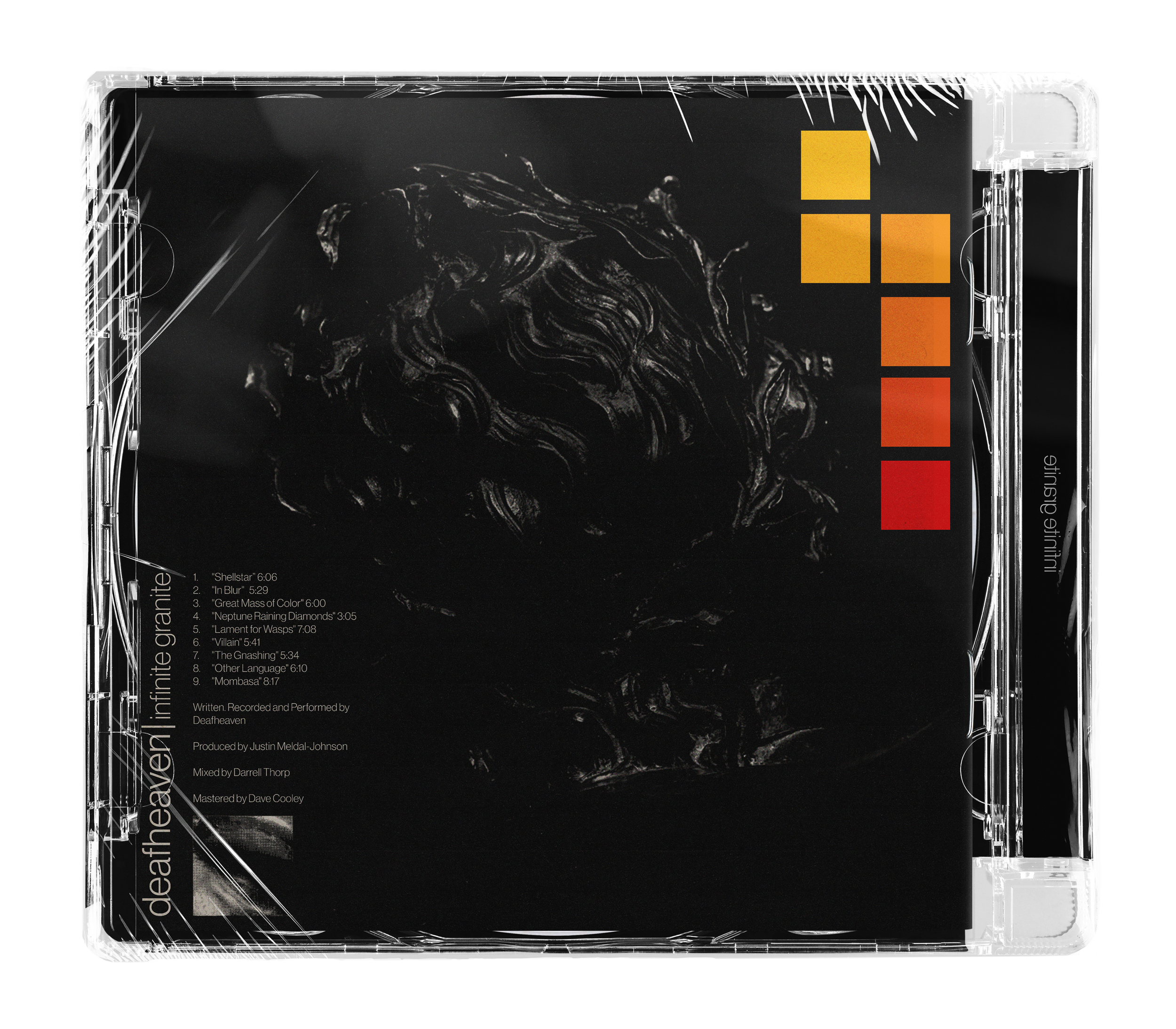 Concept Tracklist for Deafheaven's album "Infinite Granite"