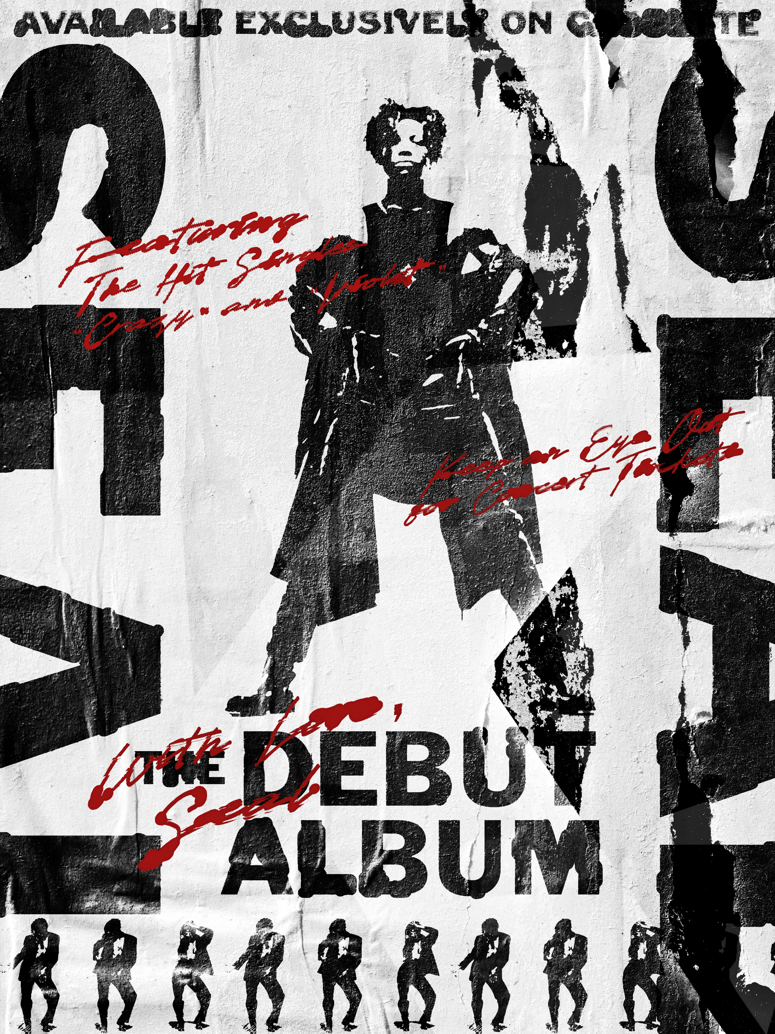 Seal "Seal" Album Concept Promotional Poster.