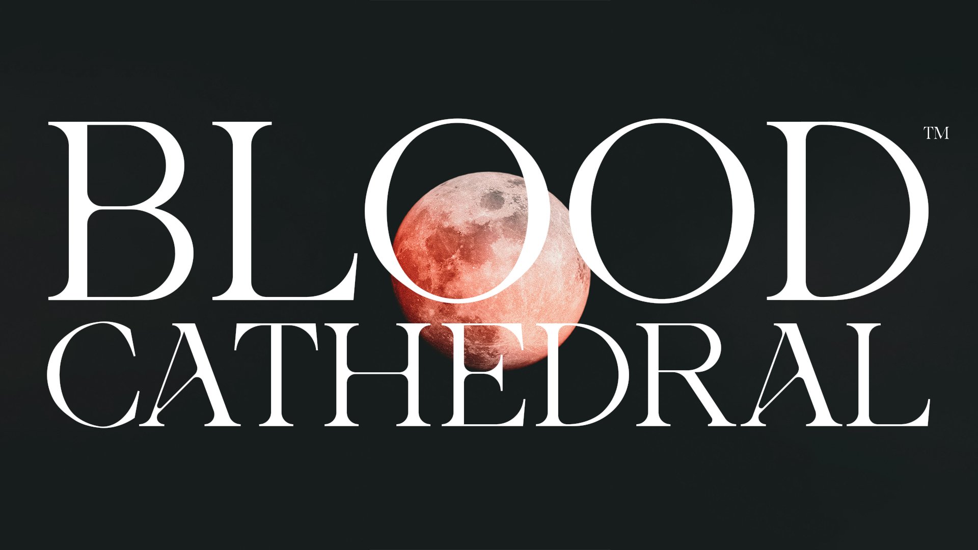 Logotype for clothing line Blood Cathedral.