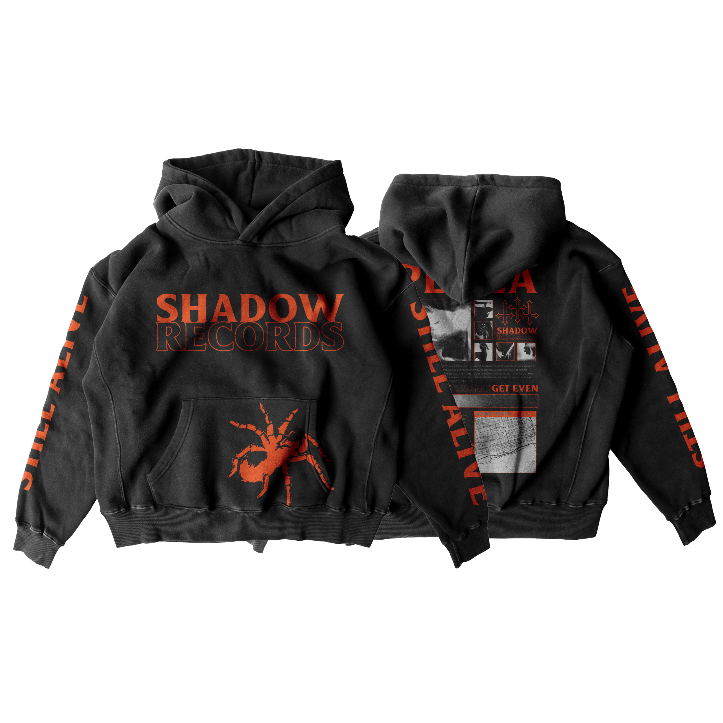 "Shadow Records" Concept Hoodie for Plaza