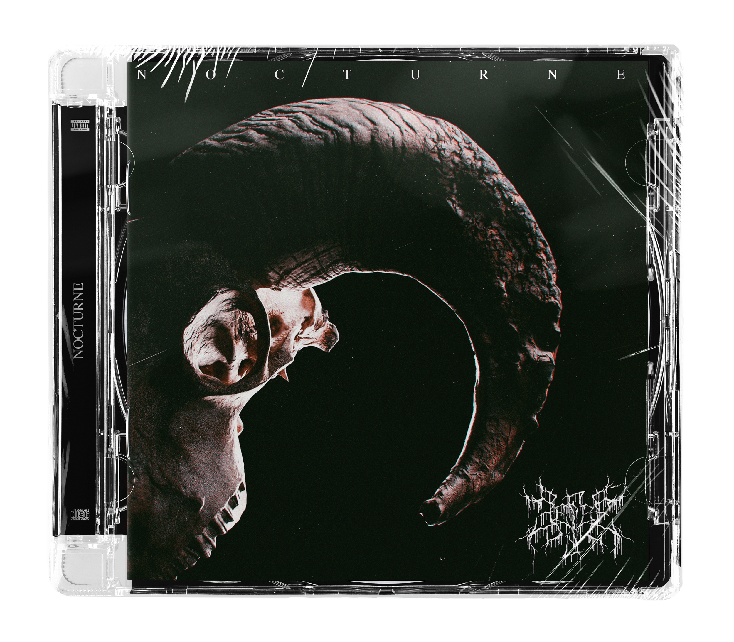 Logo + Cover Artwork for Defile's album "Nocturne"