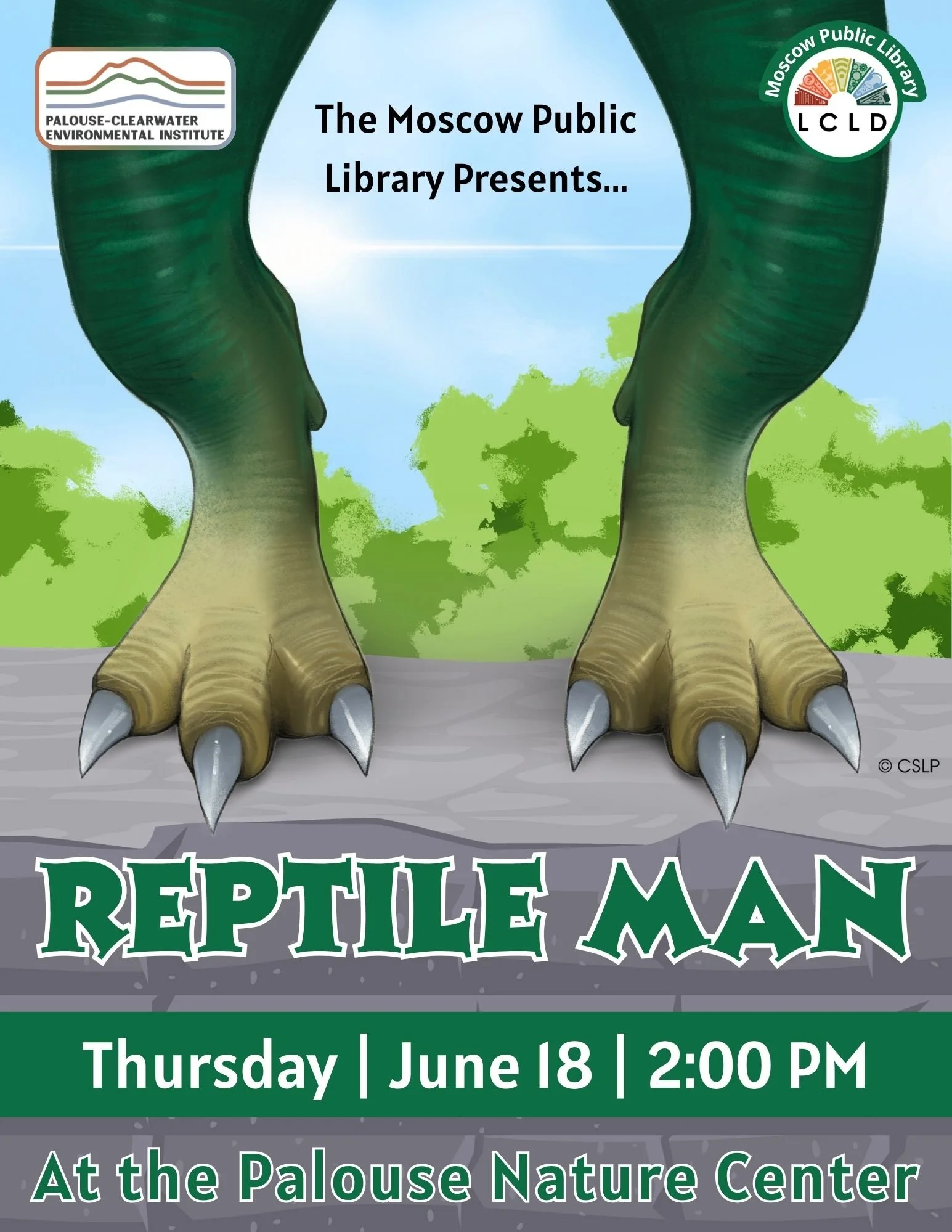 Reptile Man at the Nature Center