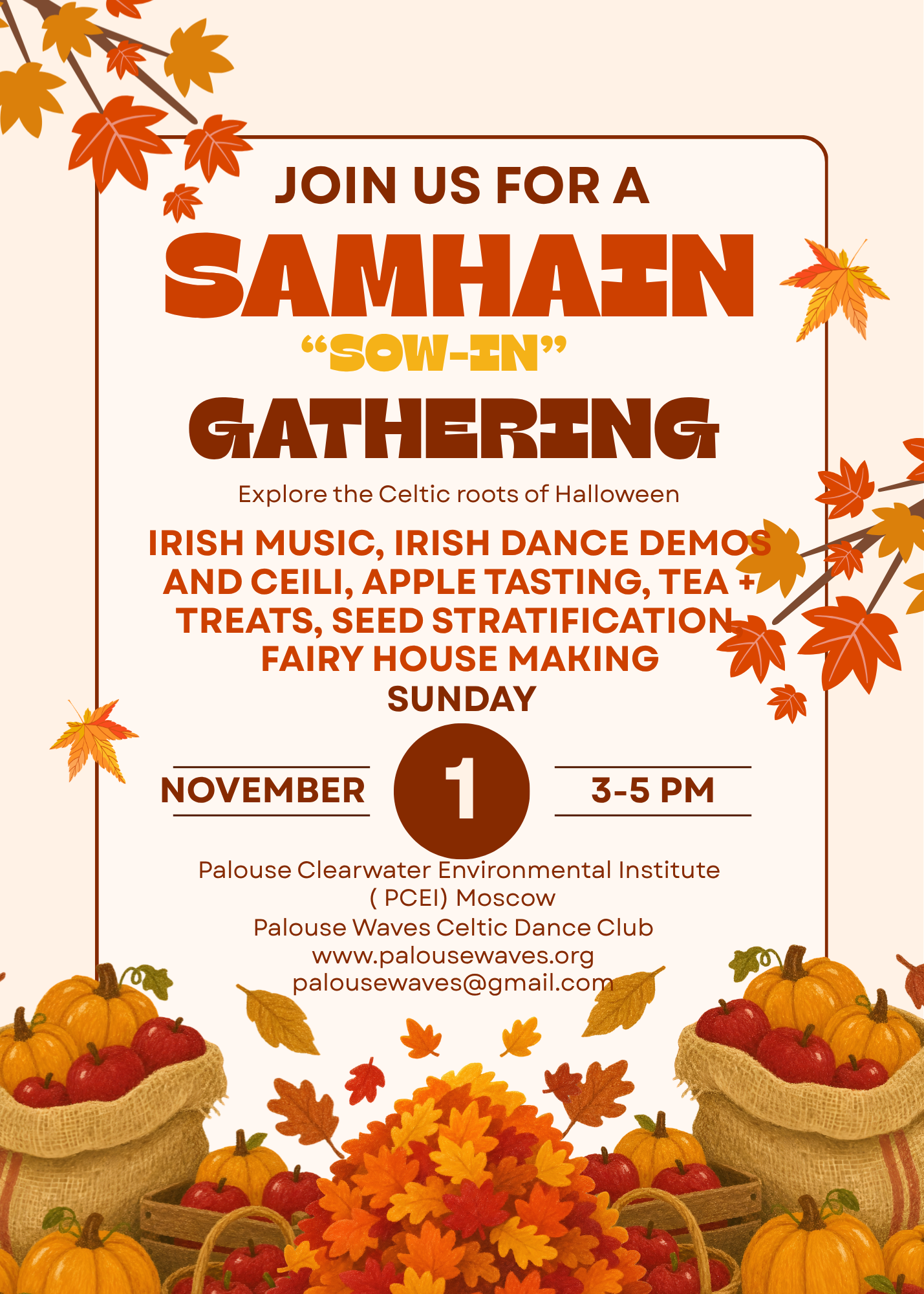 Samhain 'Sow-in' Gathering