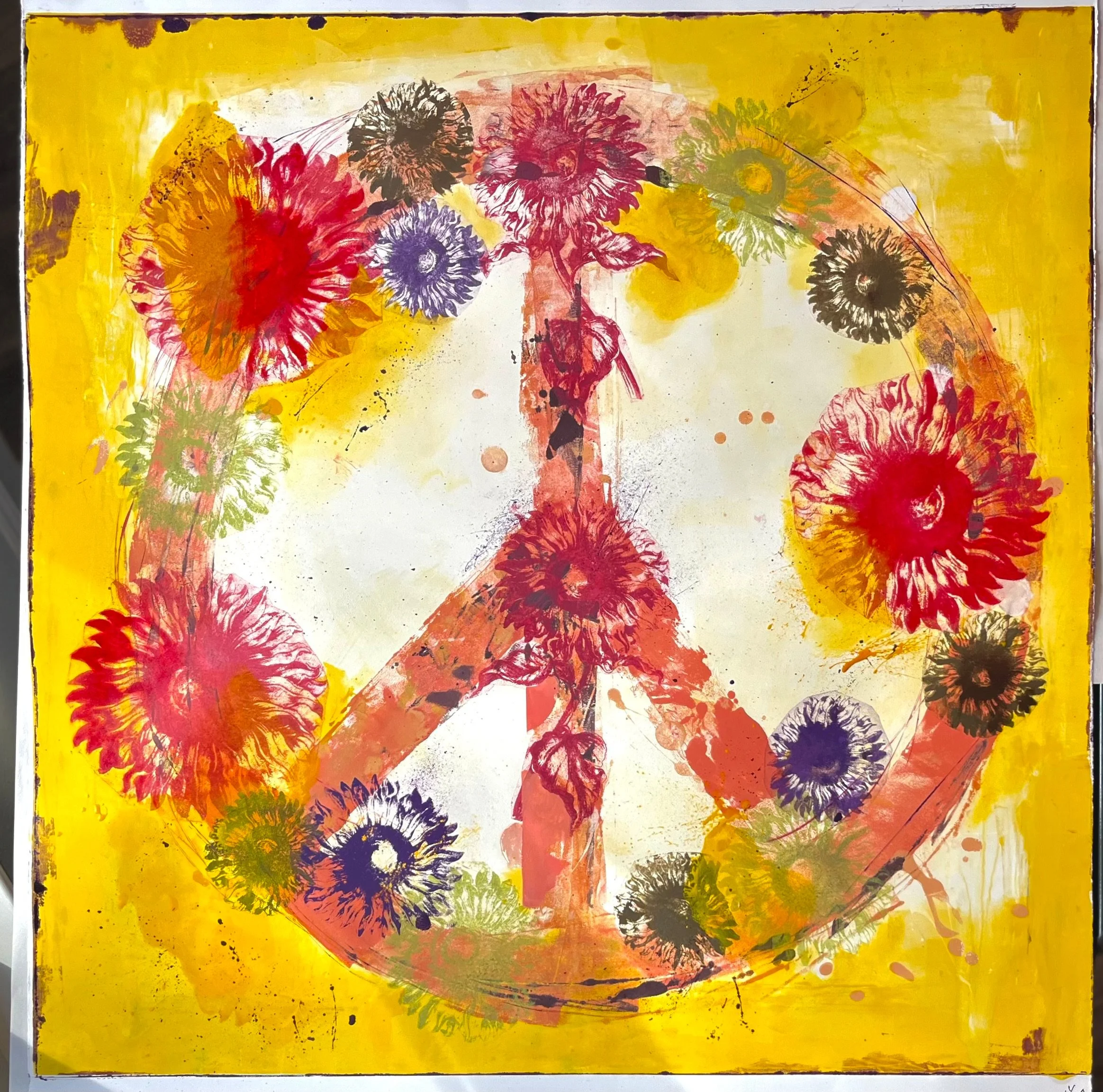Sunny Peace II 30 x 30"