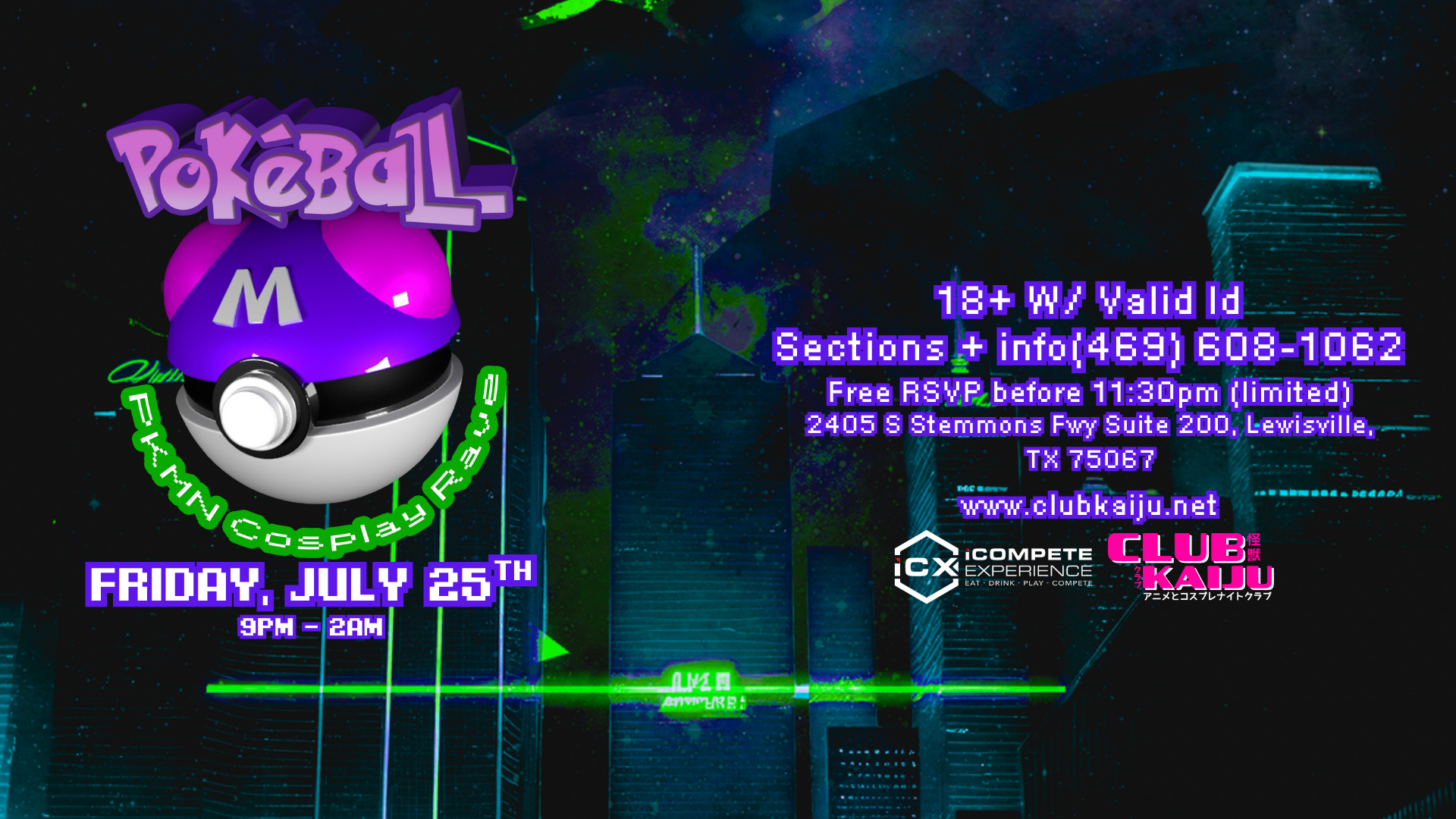 Pokeball - Pkmn Cosplay Rave (Dallas) 2025