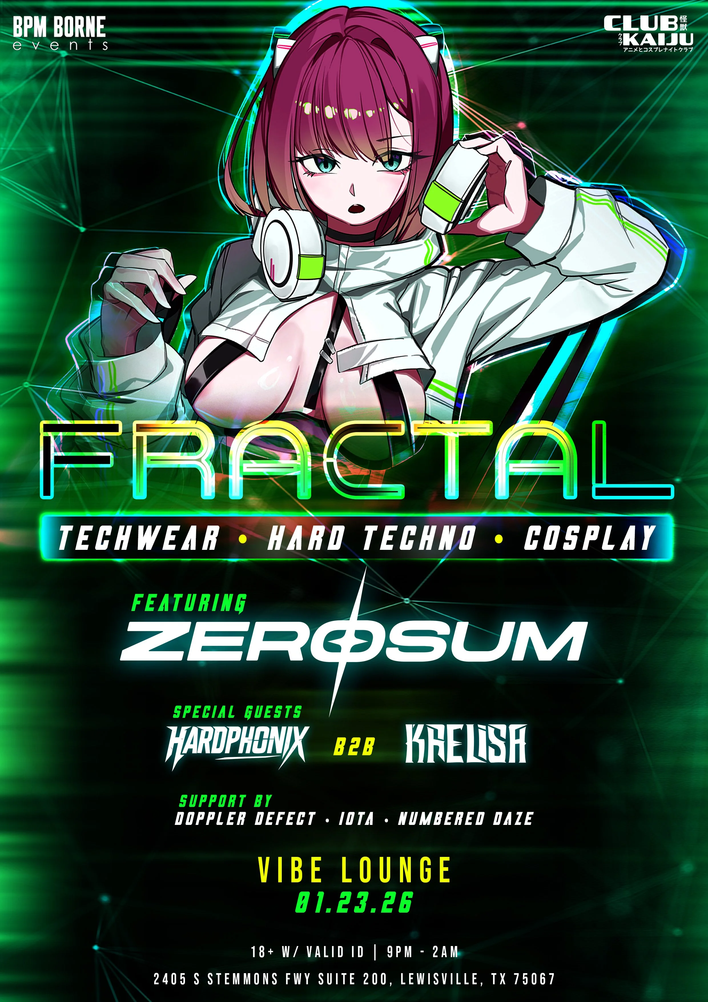FRACTAL: Hard Techno Cosplay Rave