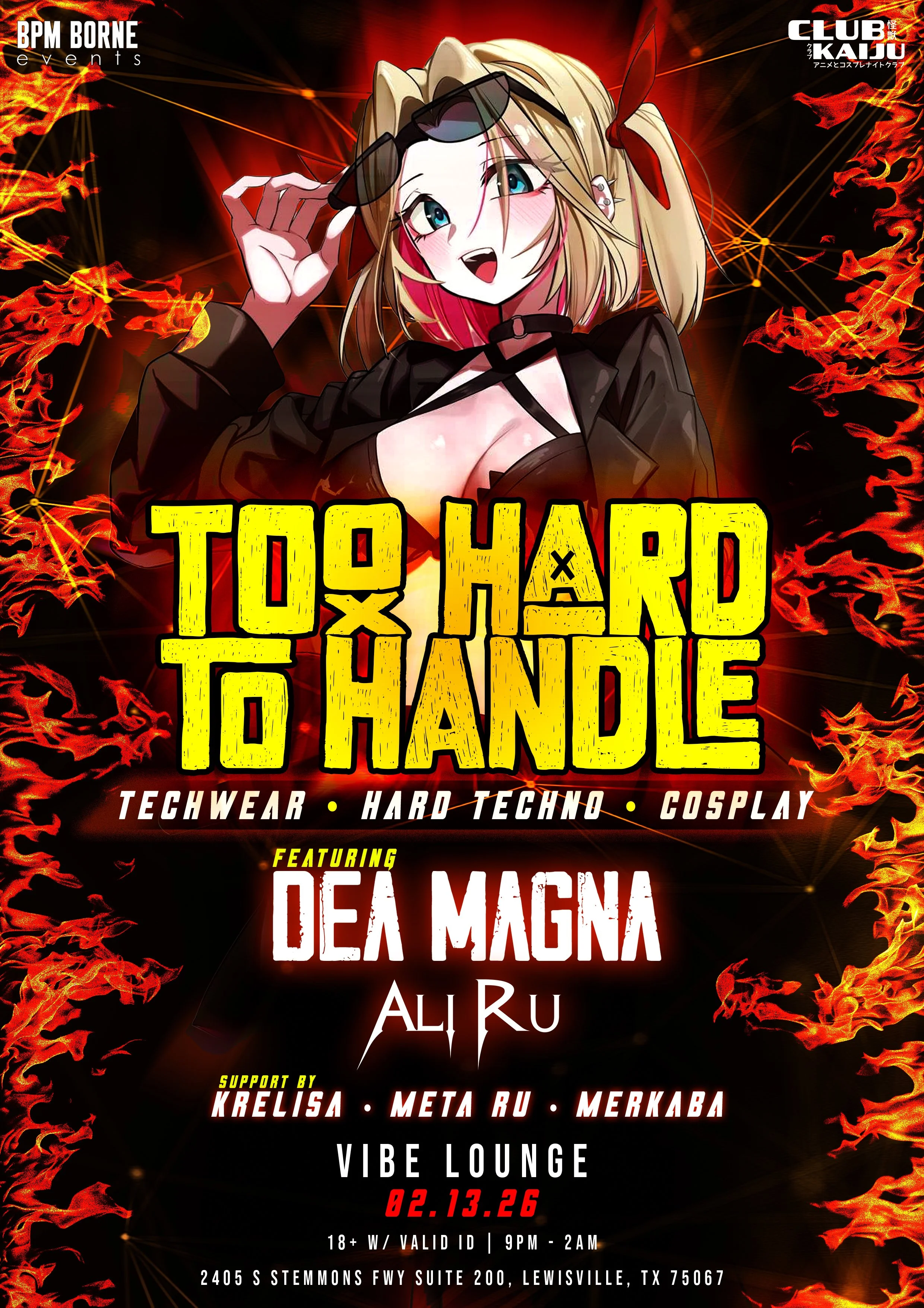 TooHardTooHandle: Hard Techno Cosplay Rave