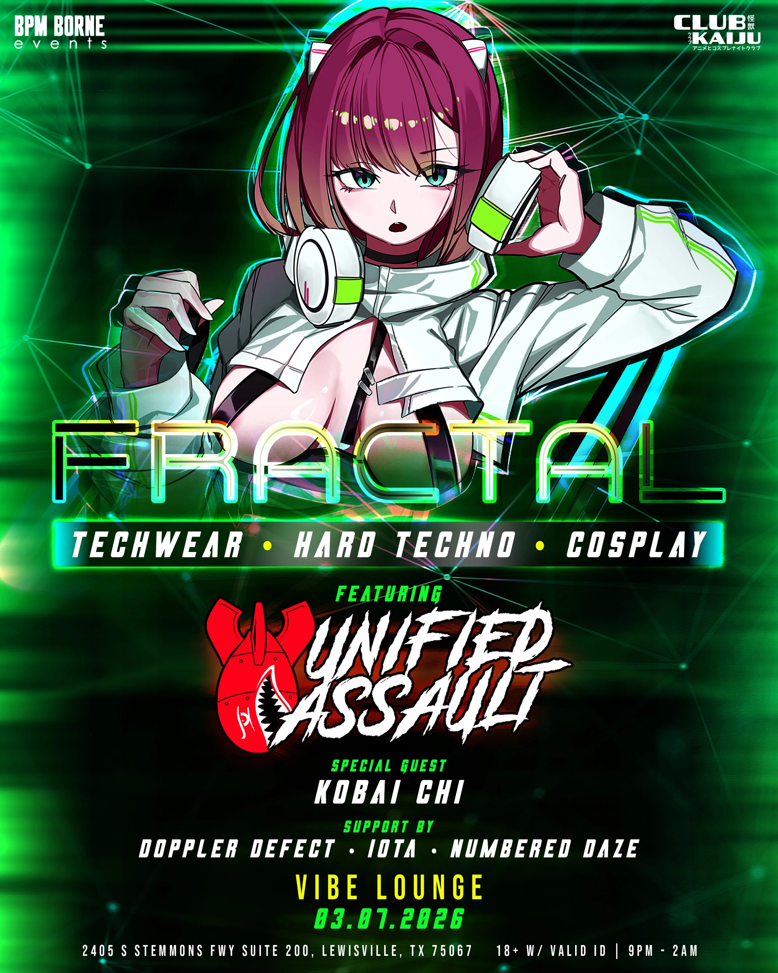 FRACTAL: Hard Techno Cosplay Rave