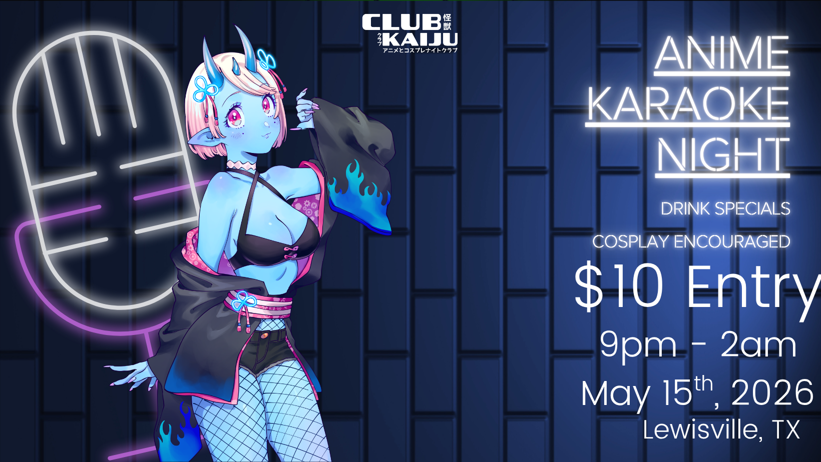 Kaiju Karaoke - Anime x Cosplay Karaoke Night(5.15)