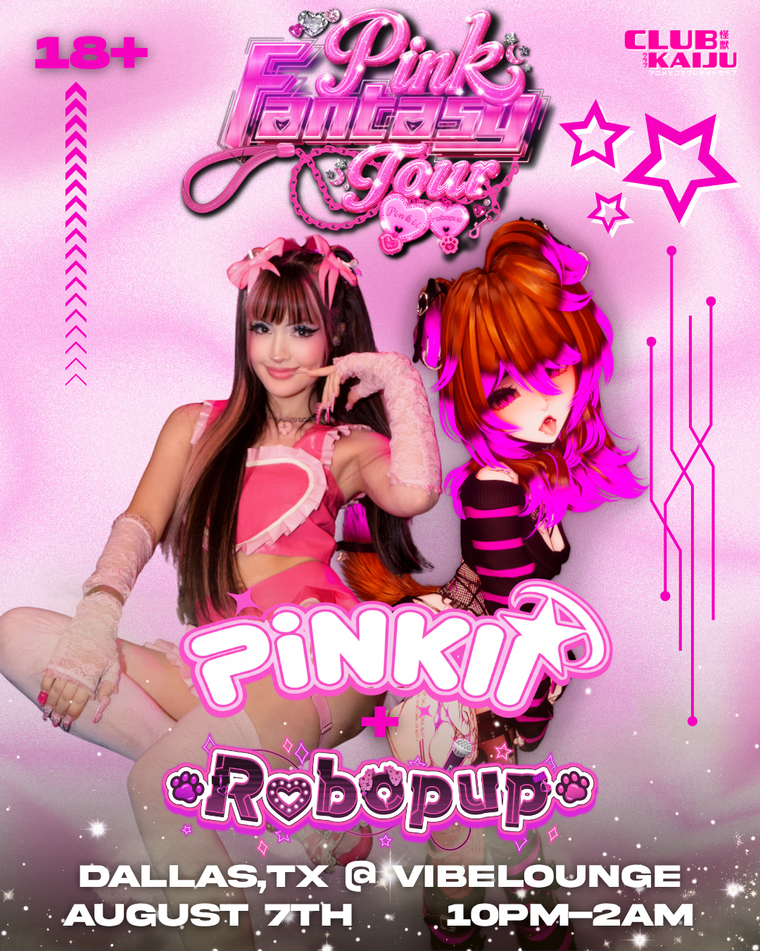 PINKII+ROBOPUP - PINK FANTASY TOUR TOUR 2026 (DALLAS)
