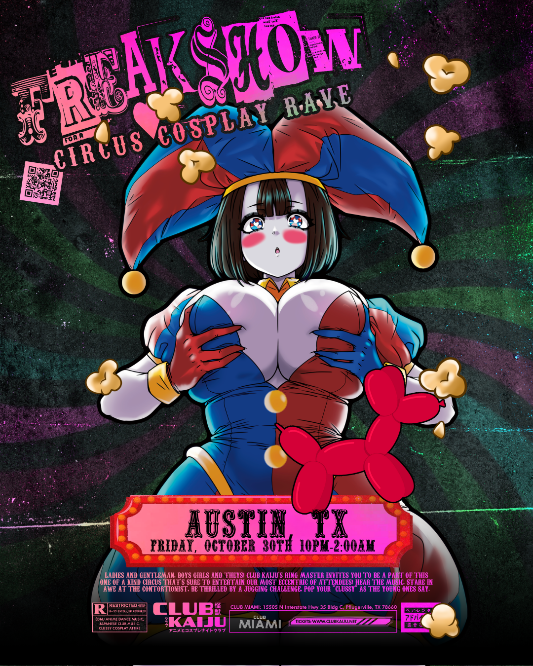 Freakshow: Circus Cosplay Rave - AUSTIN 10.30.26