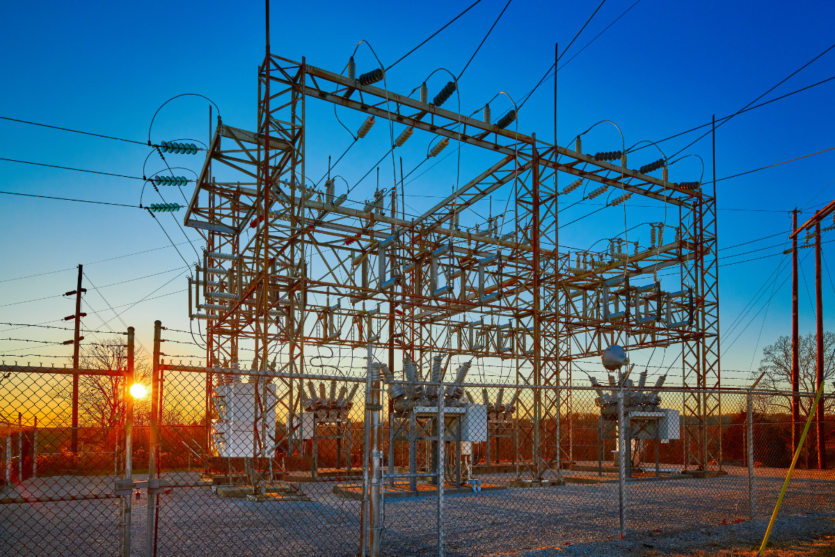 Mica board insulation used inside a power transformer for high-voltage electrical safety