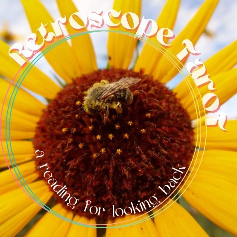 New Tarot Offering: The Retroscope Reading — The Moon Unfolded