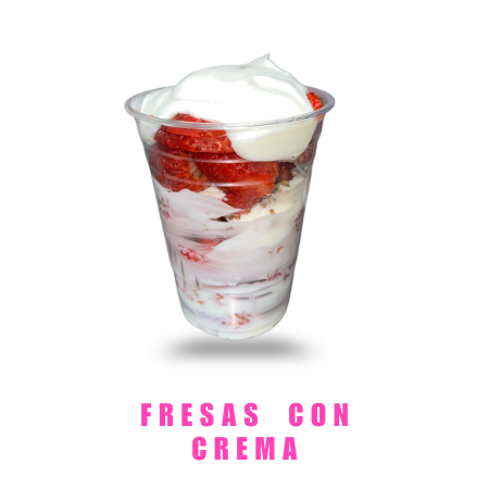 Fresas con Crema