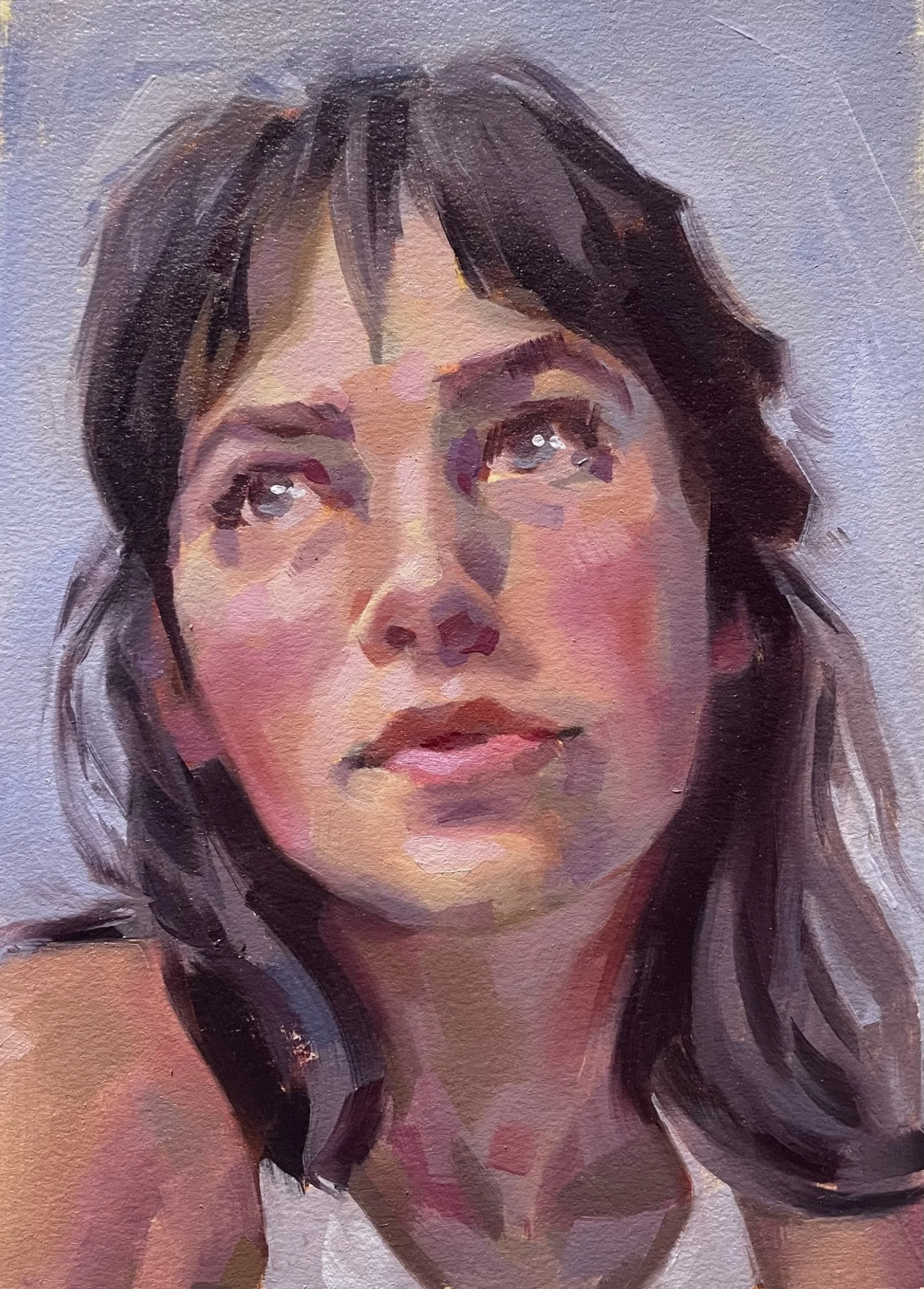 Young Woman - bangs blue background.jpeg