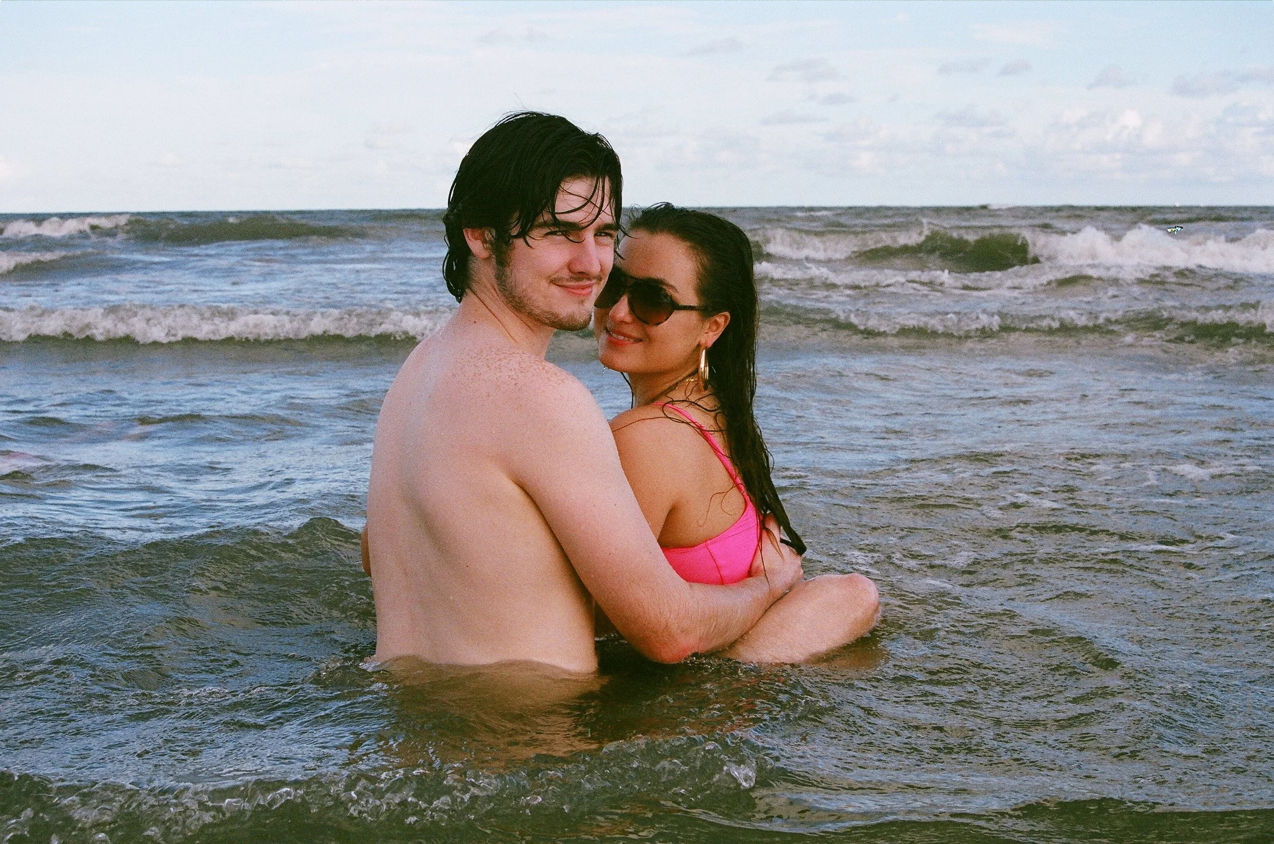 Belle and Will at Tybee, 2020