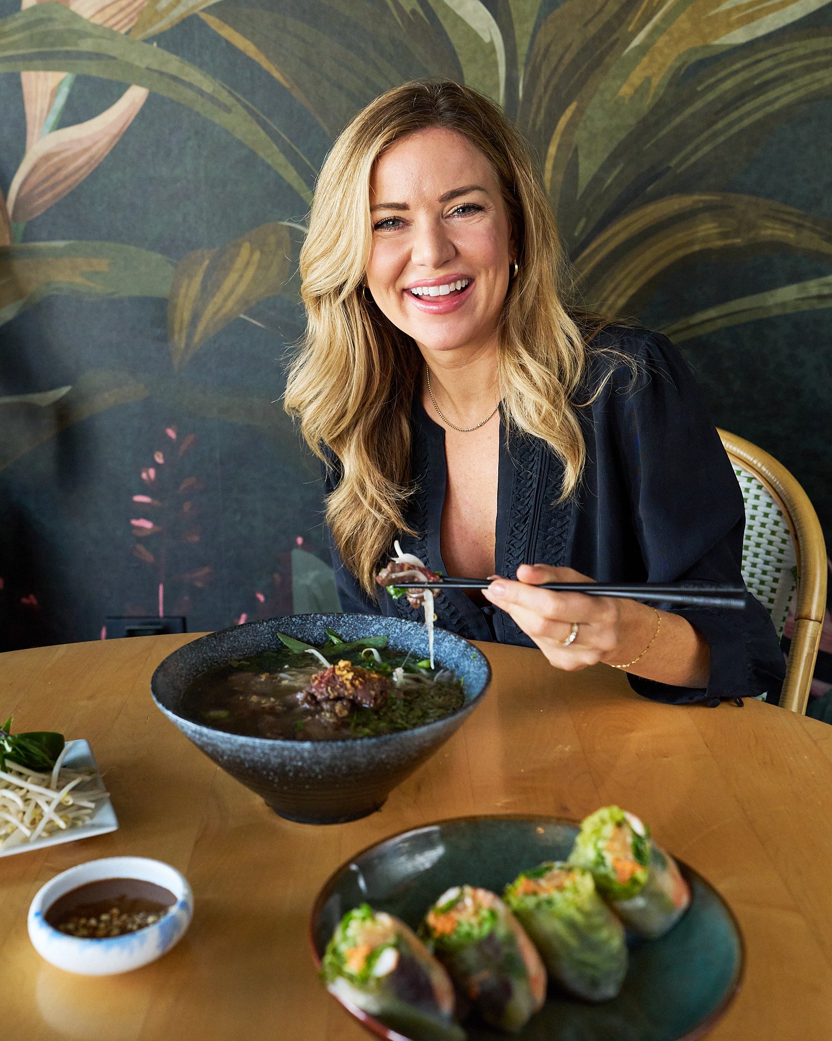Restaurant lifestyle photography for Monarch Bay Plaza, styled and photographed by Brianna Beck in Southern California.