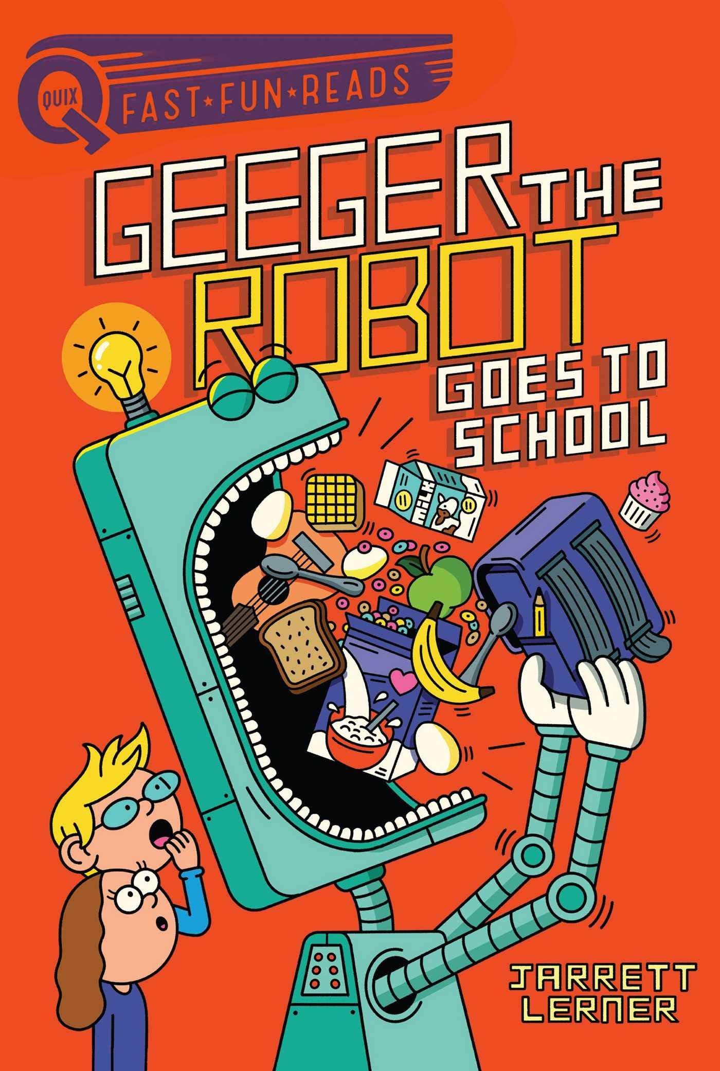 Geeger the Robot Goes to school...with human kids! His zany misunderstandings lead to memorable mishaps.