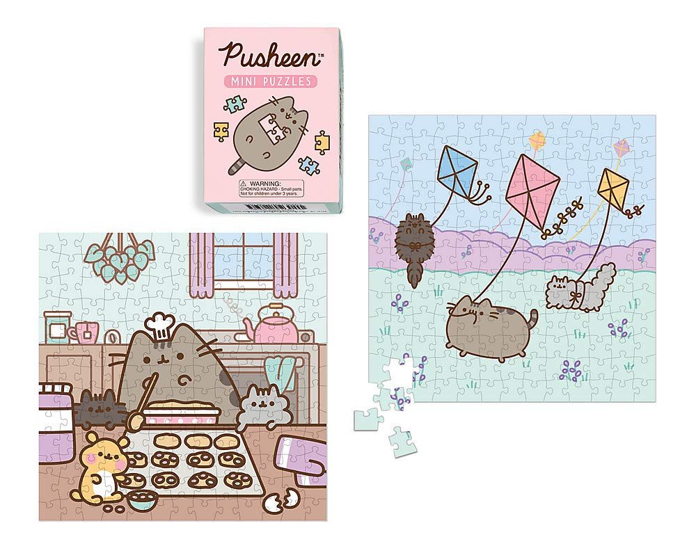 Includes 2 itty-bitty jigsaw puzzle designs each made up of 169 tiny puzzle pieces that form 6.5" x 6.5" finished scenes.
