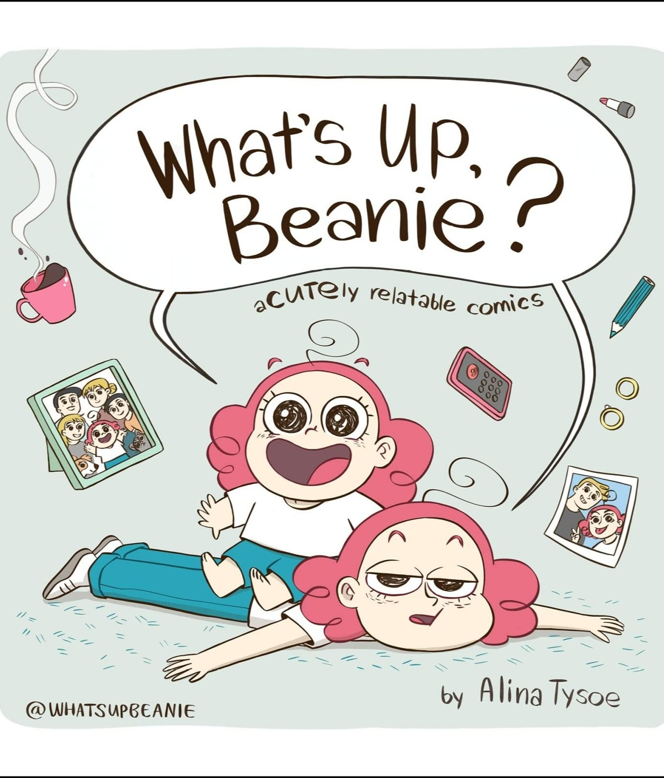 A collection of 160 comics from the hugely popular&nbsp;What's Up, Beanie?, all adorable, humorously frank, completely wholesome, and acutely relatable.