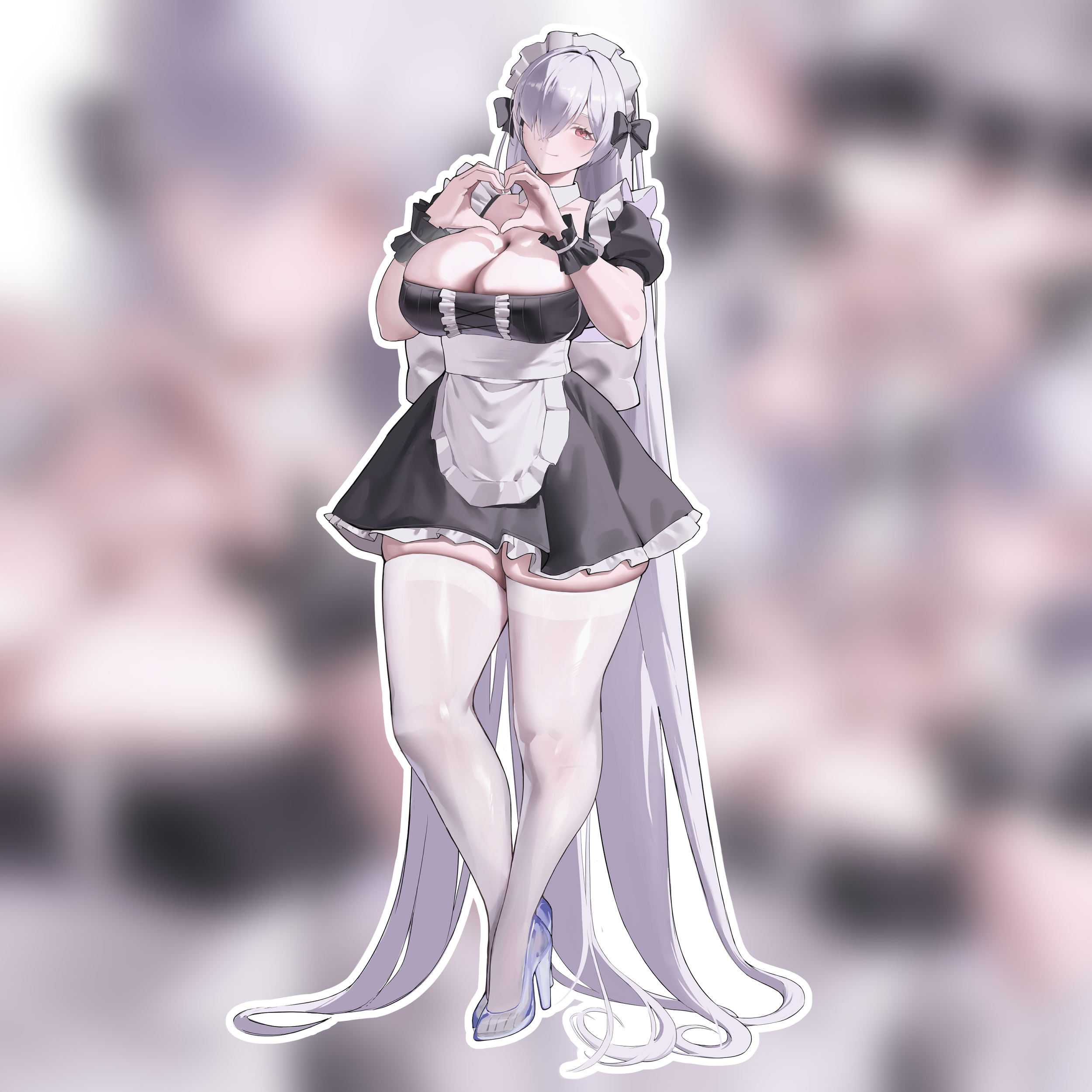 Maid Cinderella Sticker