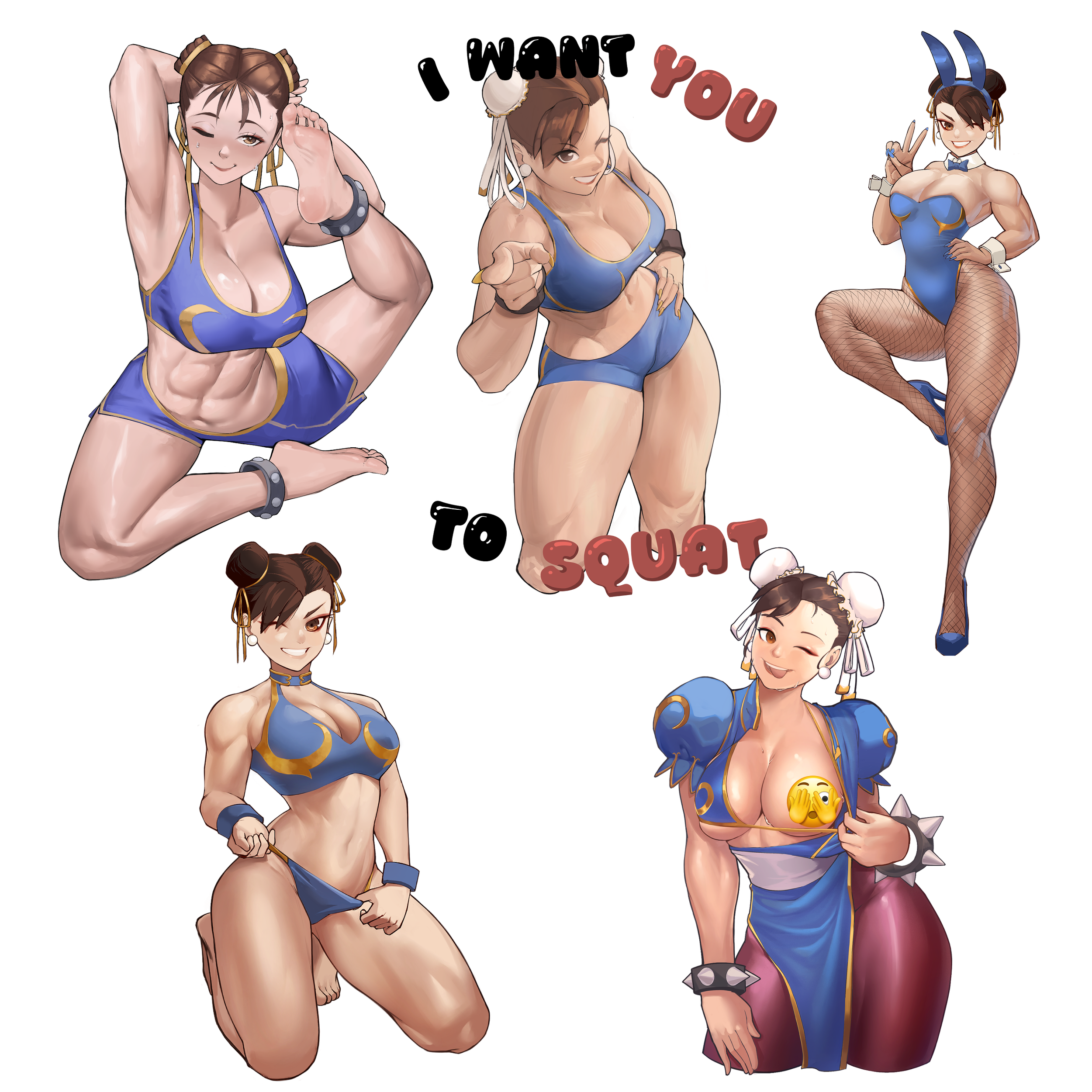 Chun Li Sticker Collection