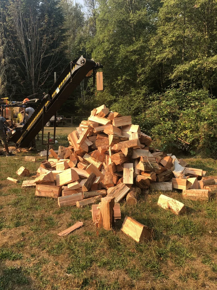 Firewood Processing in Skagit, Snohomish, & County — Sibi Firewood