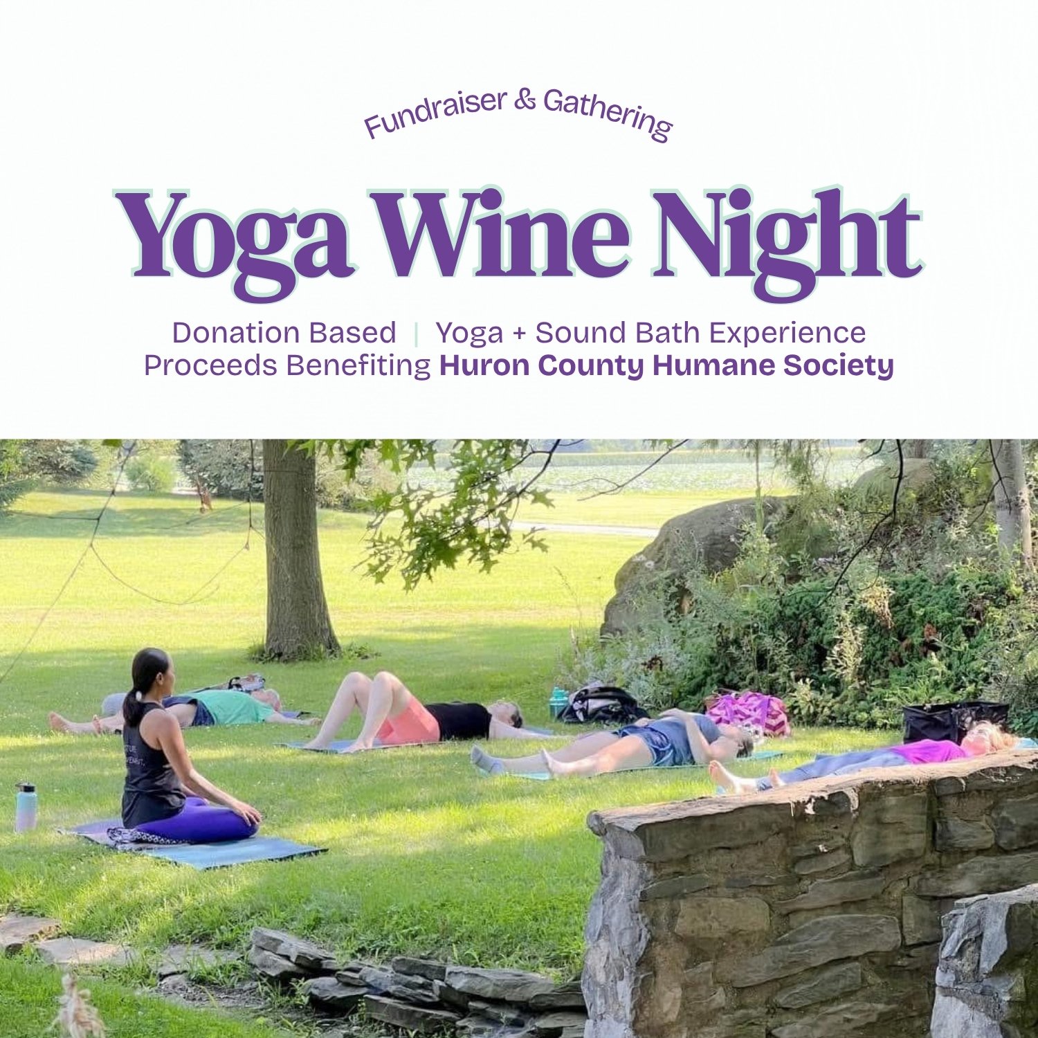 Yoga Wine Night & Fundraiser