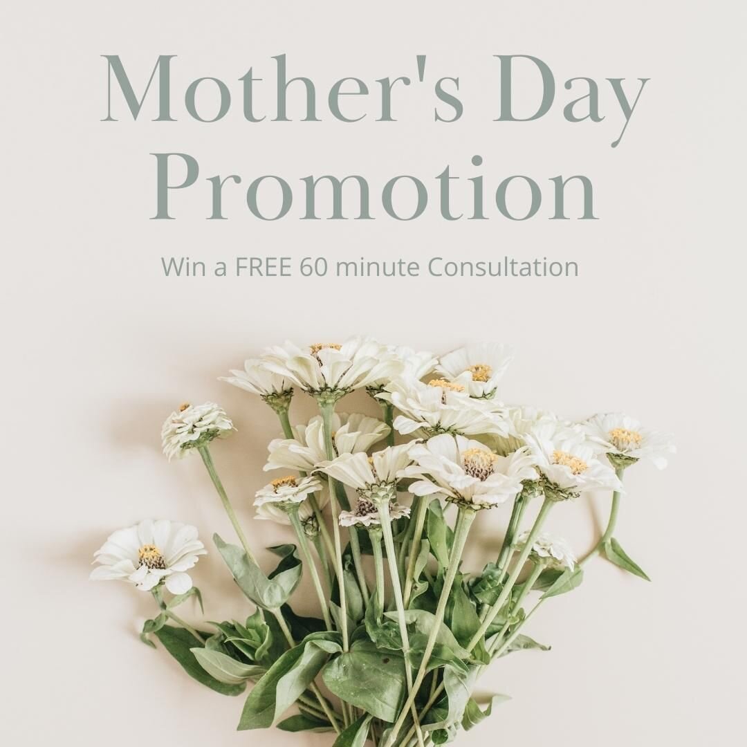 💐Mother&rsquo;s Day Promotion💐

To all the amazing mums out there&hellip;

I am giving you the opportunity to win a FREE one-hour consultation where can you seek advice and recommendations on your health journey, whether it be nutrition, hormones, 