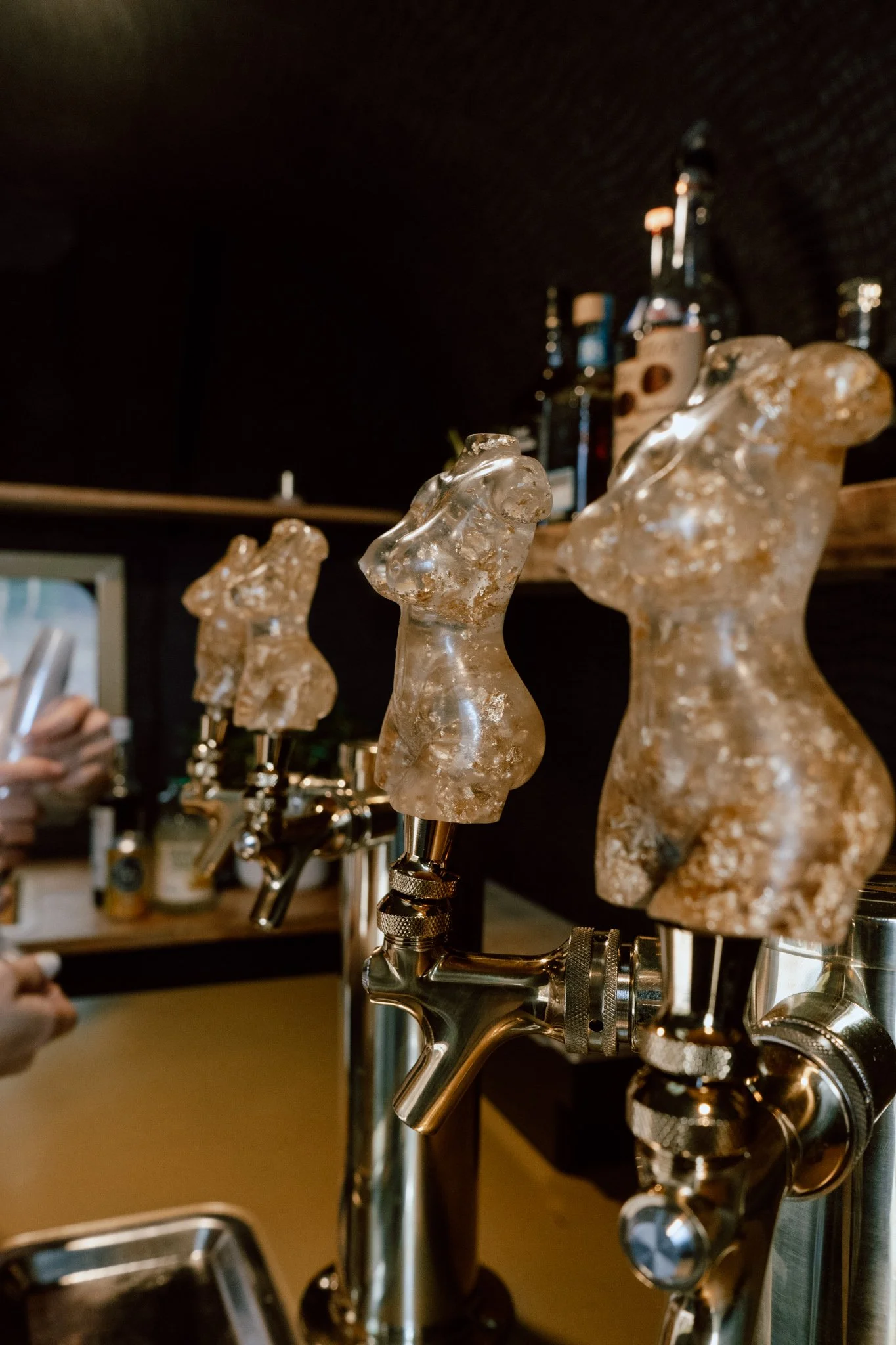 Custom Gold Tap Handles