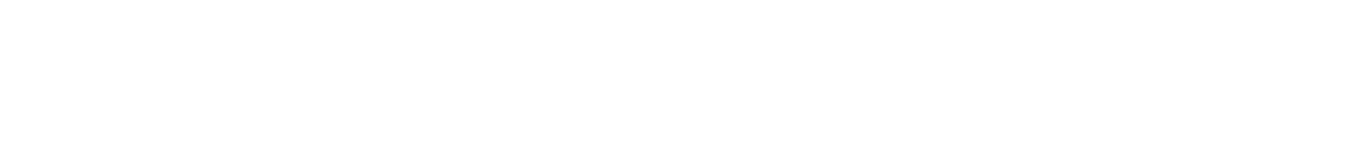 Text that reads 'THE MARQUEE' in bold white letters on a black background.