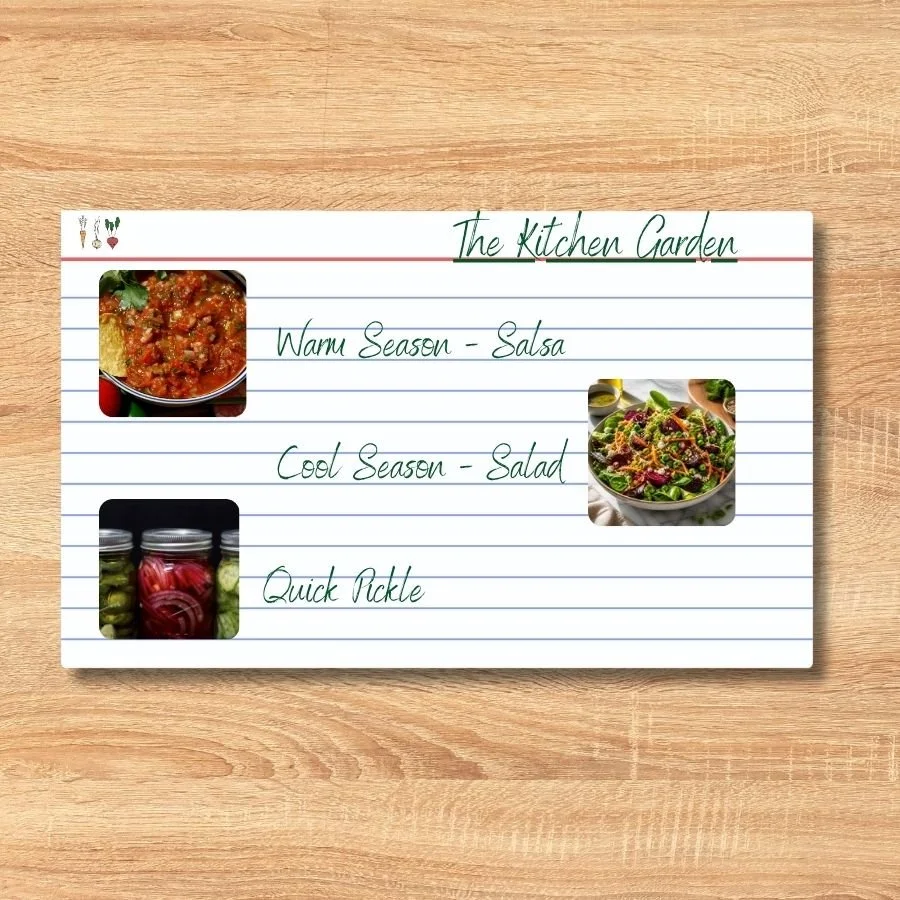 The Kitchen Garden - Coming Soon!