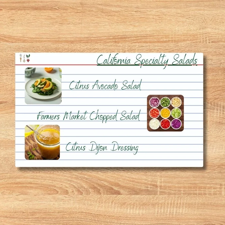 California Specialty Salads