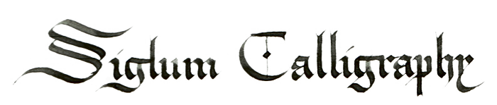 Siglum Calligraphy