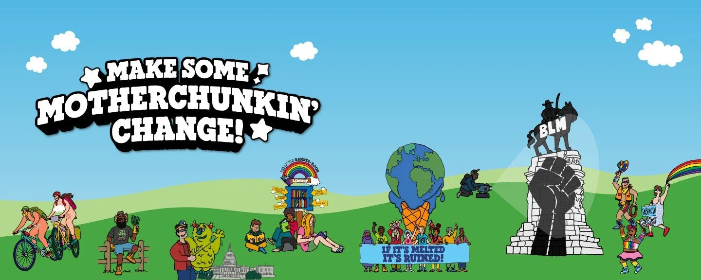 NDN Girls Book Club is making some Motherchunkin’ Change! — Introducing our new Ben and Jerry’s Partnership! 