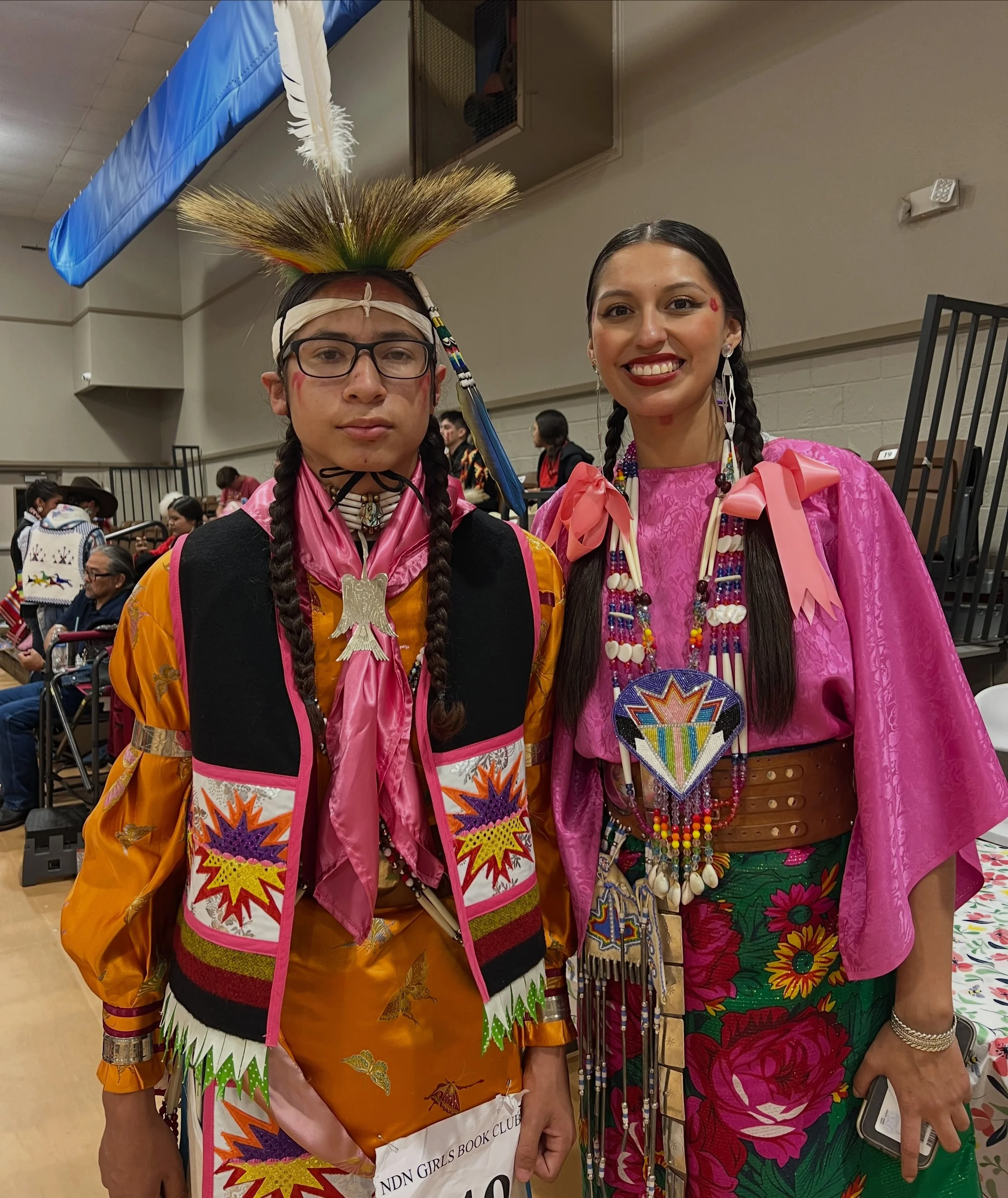 Just magical today at the powwow. We are so happy and exhausted. Thank you thank you thank you to everyone who came, got books, and danced. We gave out all of our books, served supper, and did our best to say hi to everyone! Please share photos and p