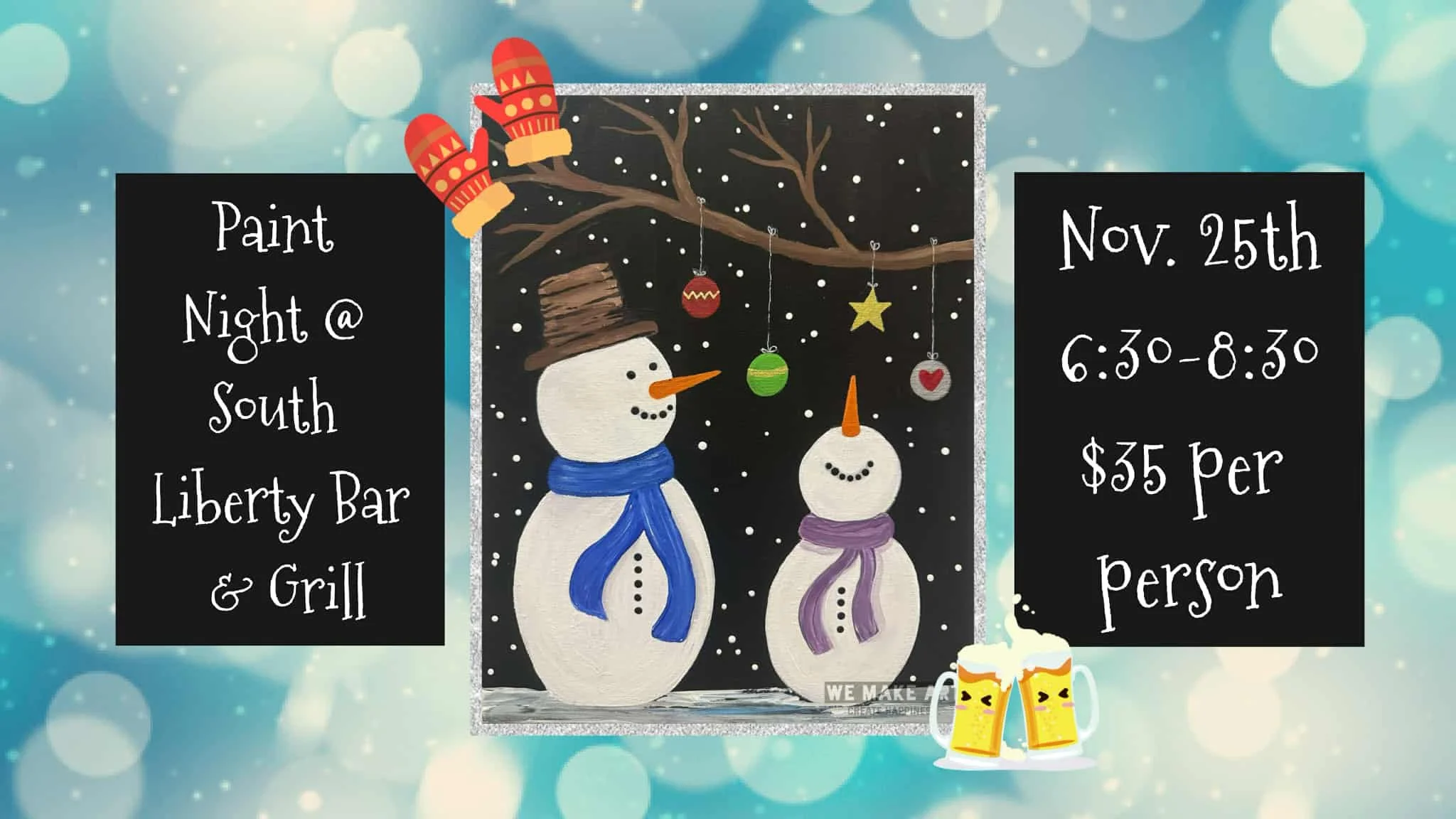 Paint Night at South Liberty Bar &amp; Grill