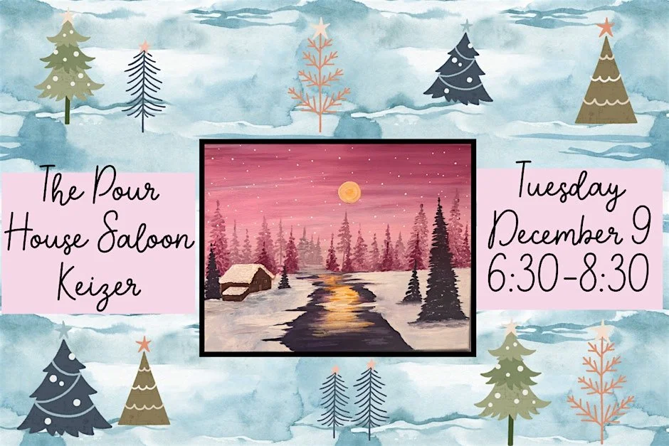 Paint Night at The Pour House Saloon