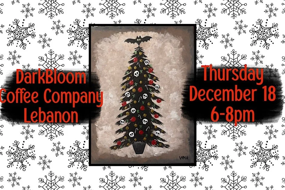 Paint Night at DarkBloom Coffee Company in Lebanon