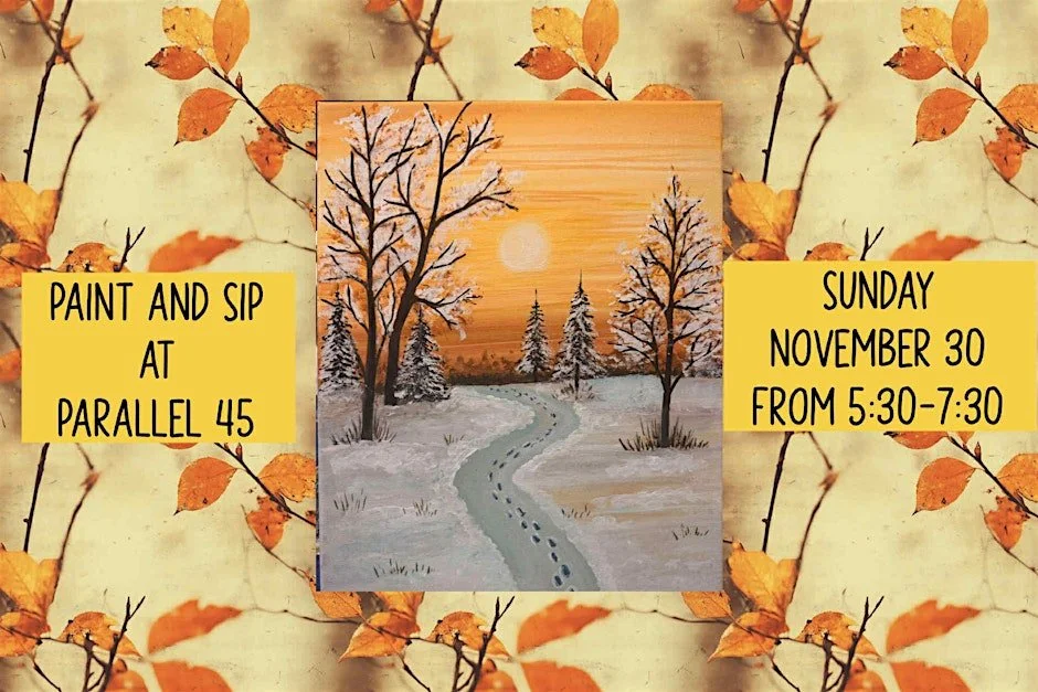 Paint and Sip At Parallel 45 Brewing