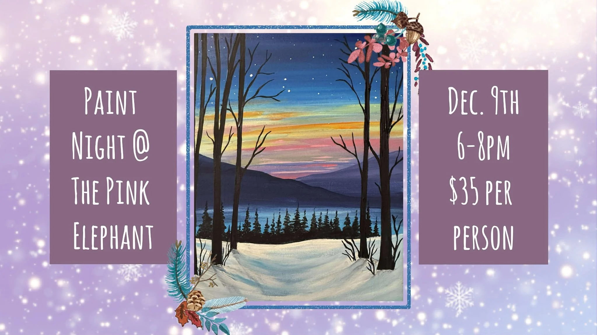 Paint Night at The Pink Elephant